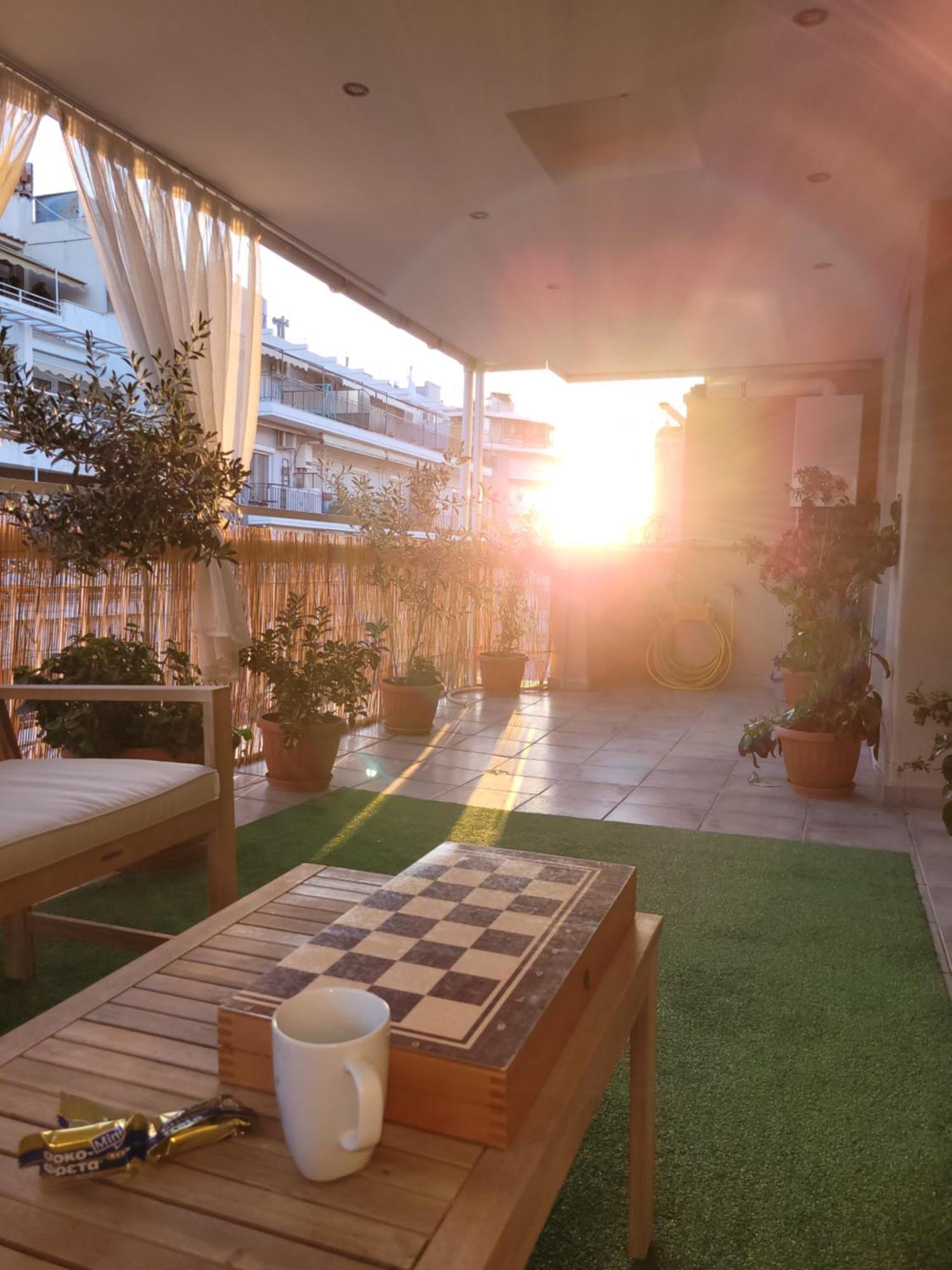 Flowery Penthouse In City Centre Of Salonicco Esterno foto